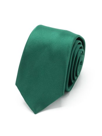 Saténová kravata Green