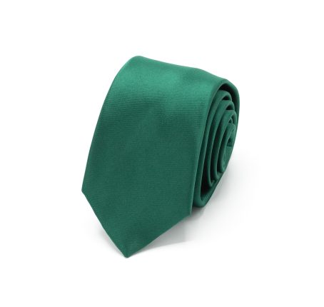 Saténová kravata Green